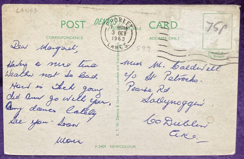 England Preston Multi-view F.2409 posted 1963