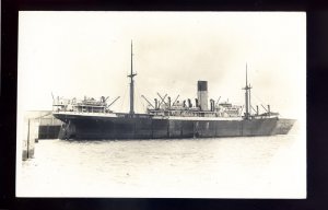 bf2176 - Blue Funnel Line Cargo Ship - Phemius - built 1921 - B Feilden postcard