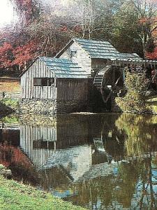 Postcard Mabry Mill on the Blue Ridge Parkway in Virginia. 4 x 6   T5