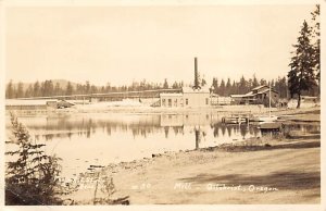 Mill real photo - Gilchrist, Oregon OR