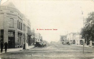 MN, Perham, Minnesota, RPPC,  Main Street, Business Section, Photo No 2221