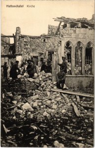 CPA Vigneulles-les-Hattonchatel - L'Eglise - Kirche - Ruines (1036893)