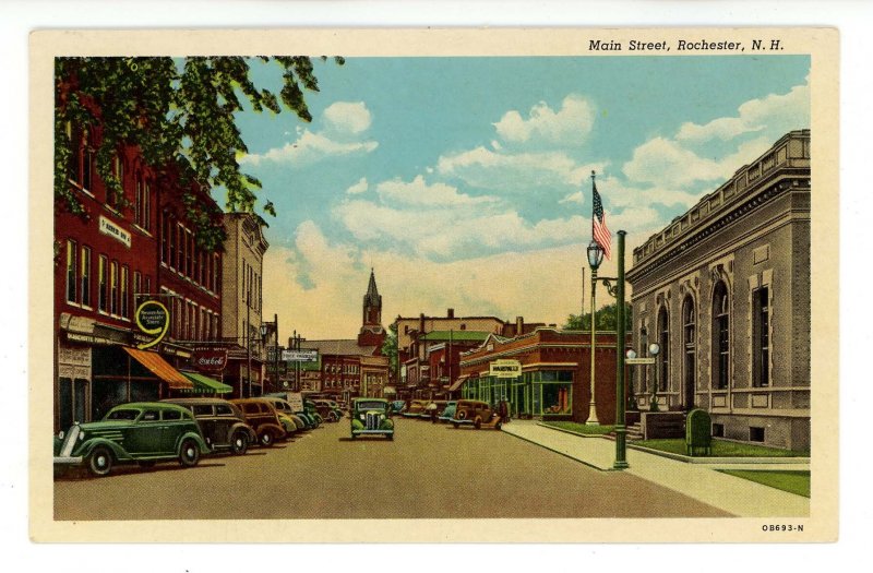 NH - Rochester. Main Street