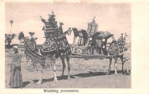 Wedding Procession Egypt, Egypte, Africa Unused 
