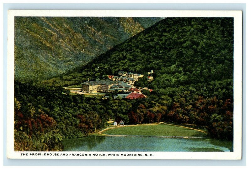 c1920s The Profile House, White Mountains, New Hampshire NH Unposted Postcard 