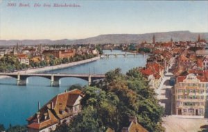 Switzerland Basel Die Drei Rheinbruecken