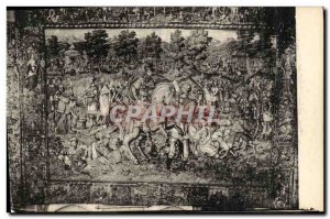 Old Postcard Chateau Keriolet the chapel Biblical Scene Tapestry Tapestry of ...