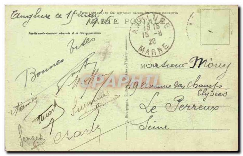 Anglure - Le Chateau - Old Postcard