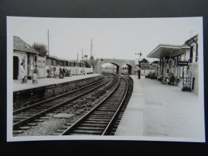 Devon CHURSTON RAILWAY STATION Locomotive c1950/60's Real Photograph 1