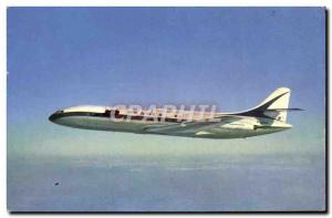 Old Postcard Jet Aviation Air France Caravelle