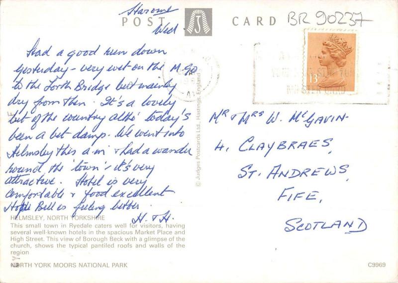 BR90237 helmsley north yorkshire  uk