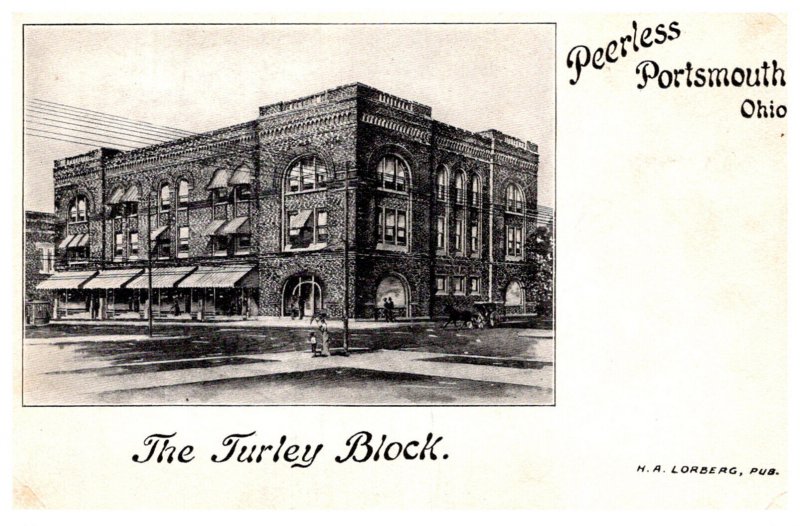 Ohio  Portsmouth , The Turley Block, The Peerless Company