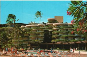 Postcard Sheraton Maui Resort Hotel Kaanapali Beach Island Of Maui Hawaii HI