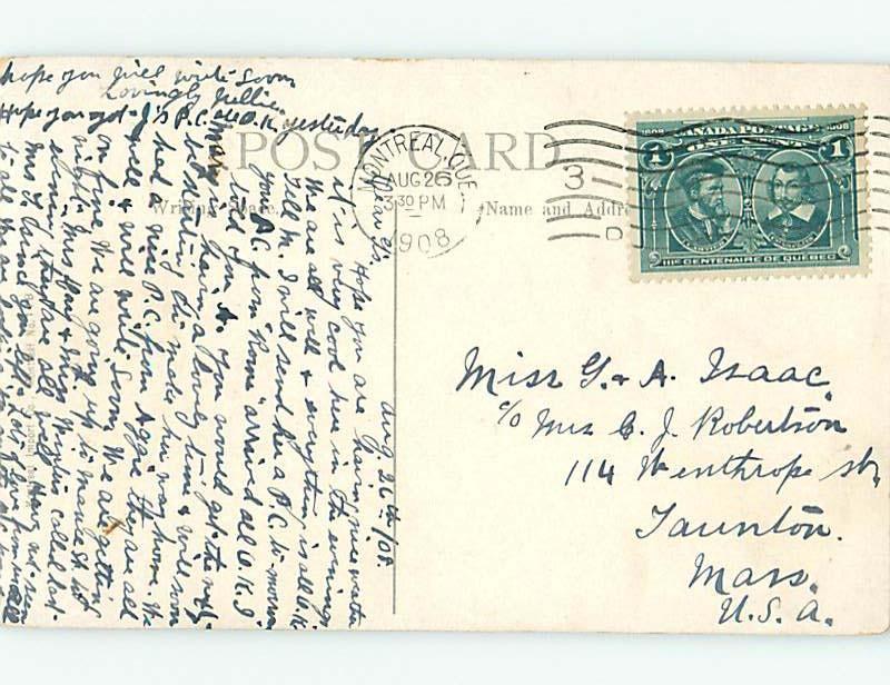 Divided-Back BRIDGE SCENE Montreal Quebec QC H8937