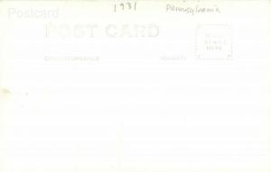 PA, Everett, Pennsylvania, Juniata River, US 30, RPPC