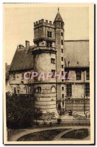 Old Postcard Bourges Hotel Jacques Coeur Tower of Treasure