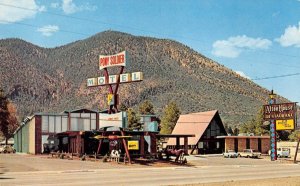 PONY SOLDIER MOTOR HOTEL Flagstaff, Arizona ROUTE 66 Roadside Vintage Postcard