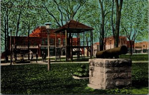 Postcard Park Scene in Marion, Iowa~132047