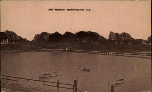 Queenstown Maryland MD Harbor SCARCE c1910 Postcard