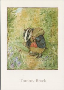 Children Postcard - Beatrix Potter Cute Animal Illustration, Tommy Brock RR16876