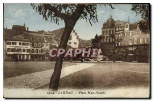 Old Postcard Landau Place Max Joseph