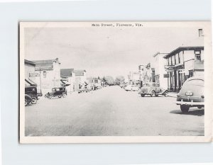 Postcard Main Street, Florence, Wisconsin