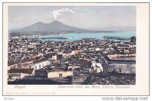 Napoli Panorama Vista del Corso Vittorio Emanuele, Italy, 00-10s