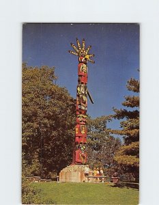 M-155556 Sala-Ku-Shid Totem Pole Indian Village American Baptist Assembly