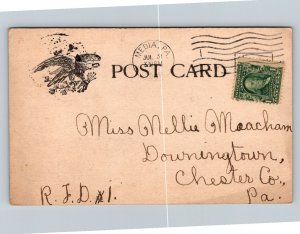 1908  Woodland Beach  Delaware   Postcard