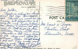 MA, New Jordan Marsh Store, Peabody, Massachusetts Postcard