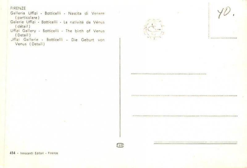 Portrait, The Birth Of Venus  