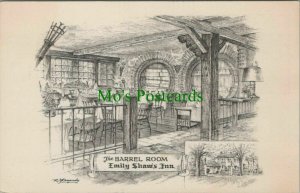 America Postcard - Barrel Room, Emily Shaw's Inn, Pound Ridge, New York RS26055