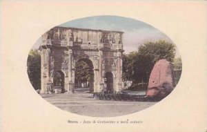 Italy Roma Rome Arco di Costantino e meta sudante