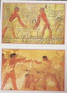 Best Wishes Egypt Landmark El-Brince Cards Postcard Set 9 Postcards