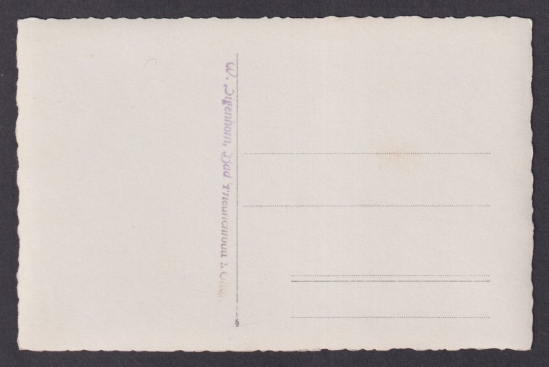 Vintage postcard GERMANY RPPC The Wedding