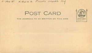 Keuka Finger Lakes New York C-1905 RPPC Photo Postcard 21-4943