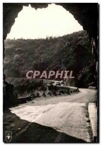 Modern Postcard Picturesque Vallee De La Sioule On The Road Tunnel Of Corges ...