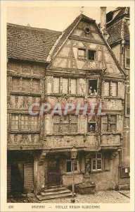 Old Postcard Saverne Old Alsatian House