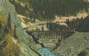 Canada Rogers Pass British Columbia Chrome Postcard 04.07