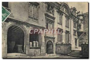 Old Postcard Bourges Hotel Lallemand