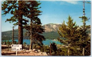 Postcard - Silver Lake, On Highway 88 - Northern California