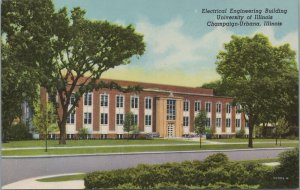 Postcard Electrical Engineering Bldg University Illinois Champaign Urbana IL