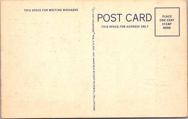 POSTCARD SCENE Corpus Christi Texas TX AM3979