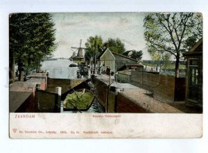 236326 HOLLAND ZAANDAM Noorder Valdeurspad MILL Vintage PC