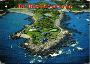 Maine Kennebunkport Aerial View The Bush Compaound