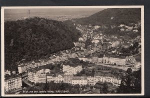 Czech Republic Postcard - Blick Von Der Josefs-Hohe, Karlsbad   RT1825