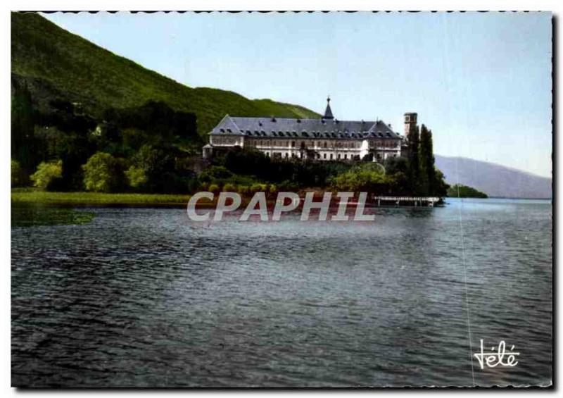 Modern Postcard Lac Du Bourget Abbaye d & # 39Hautecombe