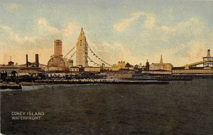 Waterfront Coney Island, New York, USA Amusement Park 1910 