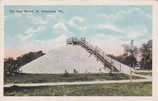 Florida Saint Petersburg The Shell Mound 1920