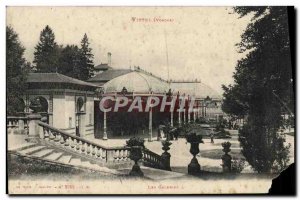 Old Postcard Vittel Galleries